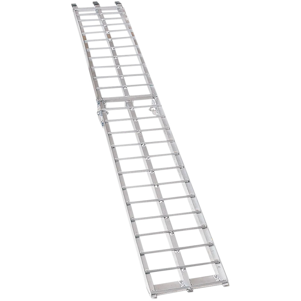 Arched Aluminum Folding Ramp — 229 cm (90") length, 270 kg (595 lb) load capacity