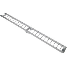 Rampa recta plegable de aluminio — 213 cm (84") , 180 kg (396 lb), 20,5 cm (8")
