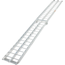 Aluminum 9 Foot Straight Folding Ramp — 9 ft, 500 lb capacity