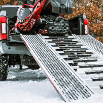 Ramp Pro Loading Ramps — 90" L, 52" W, 1,500 lb capacity, Black