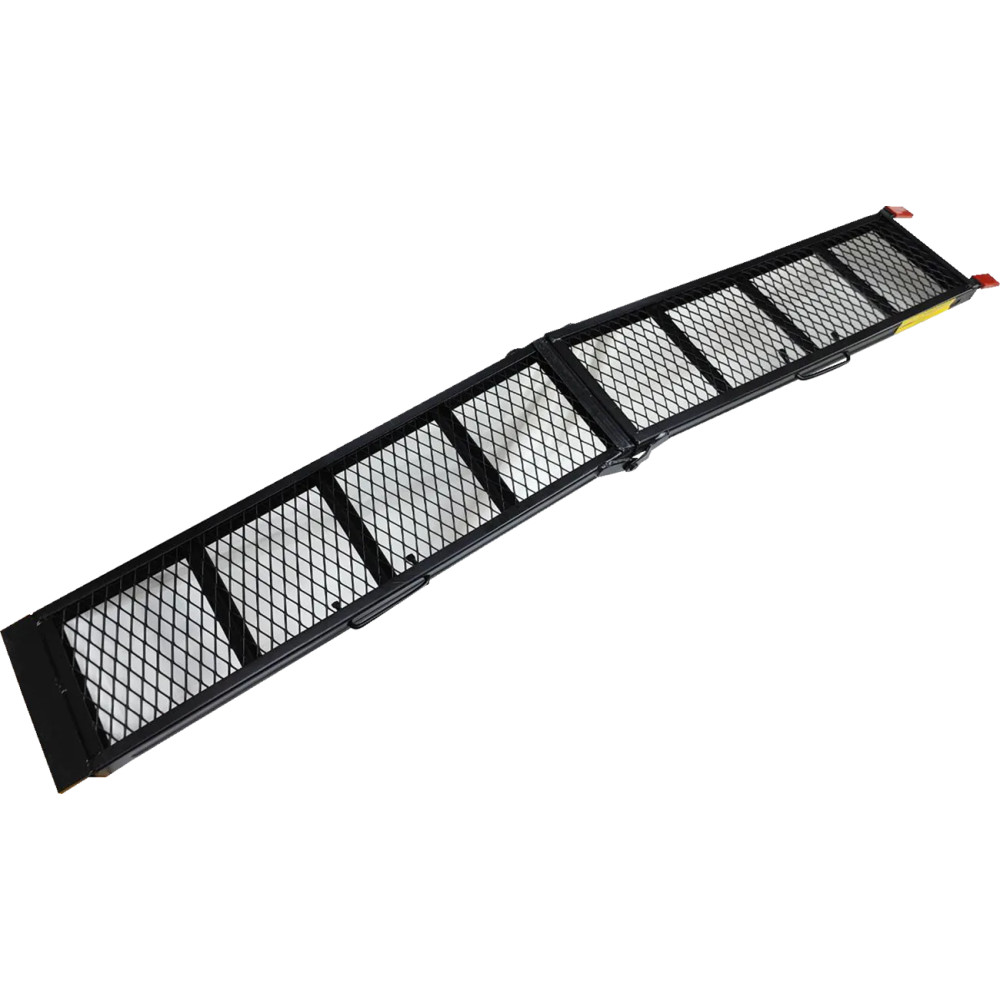 Heavy Duty Straight-Folding Ramp — 80" x 11" (203 x 28 cm), 362 kg (800 lb), Powder Coated