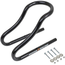 Sport Wheel Chock — 13 cm (5"), front mount, Black