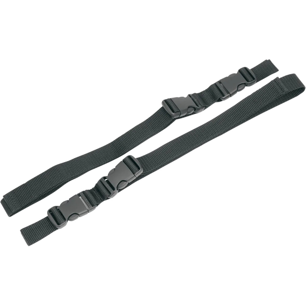 Quick-Detach Strap Kit — 97 cm (38") length, 25.4 mm (1") width, Black, Pair