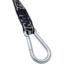 Correas de amarre con mosquetón — 213 cm (84\"), 612 kg (1350 lb) resistencia a la rotura, 25.4 mm (1\"), Negro