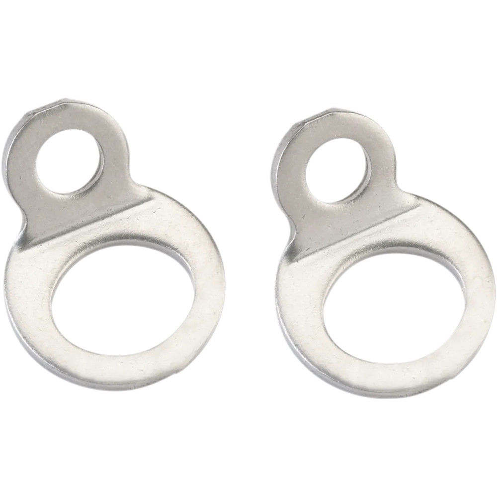 Strap Rings — 907 kg (2,000 lb), Silver