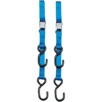 Heavy-Duty 7’ Cam Buckle Tie-Downs — 84", 400 lb