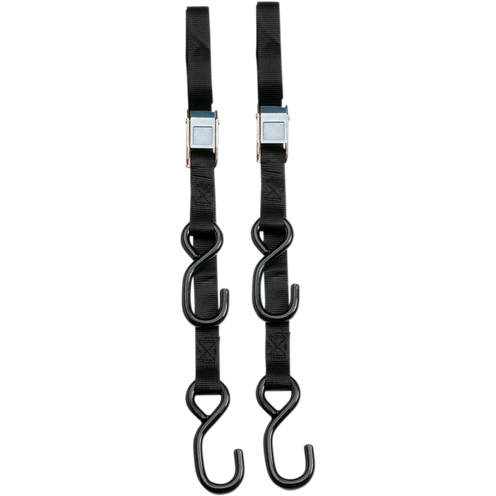 Heavy-Duty 7’ Cam Buckle Tie-Downs — 84", 400 lb, 1"