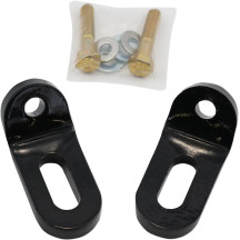 Touchless Tie-Down System — Black, Pair