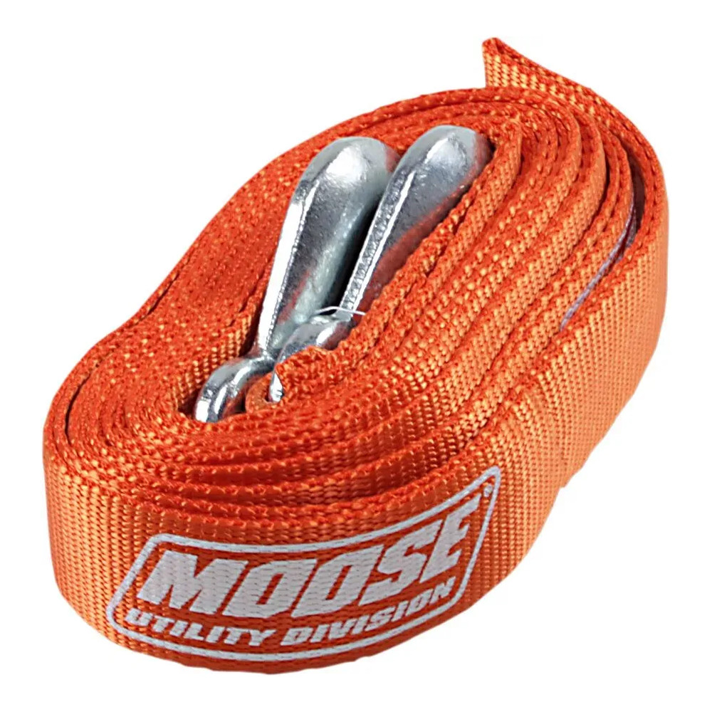 Heavy-Duty Tow Strap — orange