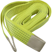 Tow Strap — 2 in x 20 ft, 8,000 lb break strength, Yellow