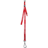 Correas de amarre con gancho giratorio — 38.1 mm (1-1/2"), par, rojo