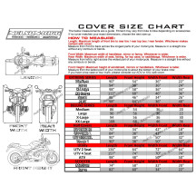 Defender Extreme Motorcycle Cover — M, 229 cm (90")