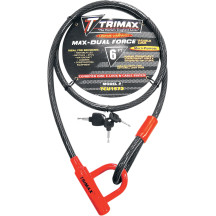 Trimaflex™ Cable Lock — 183 cm (72"), Black