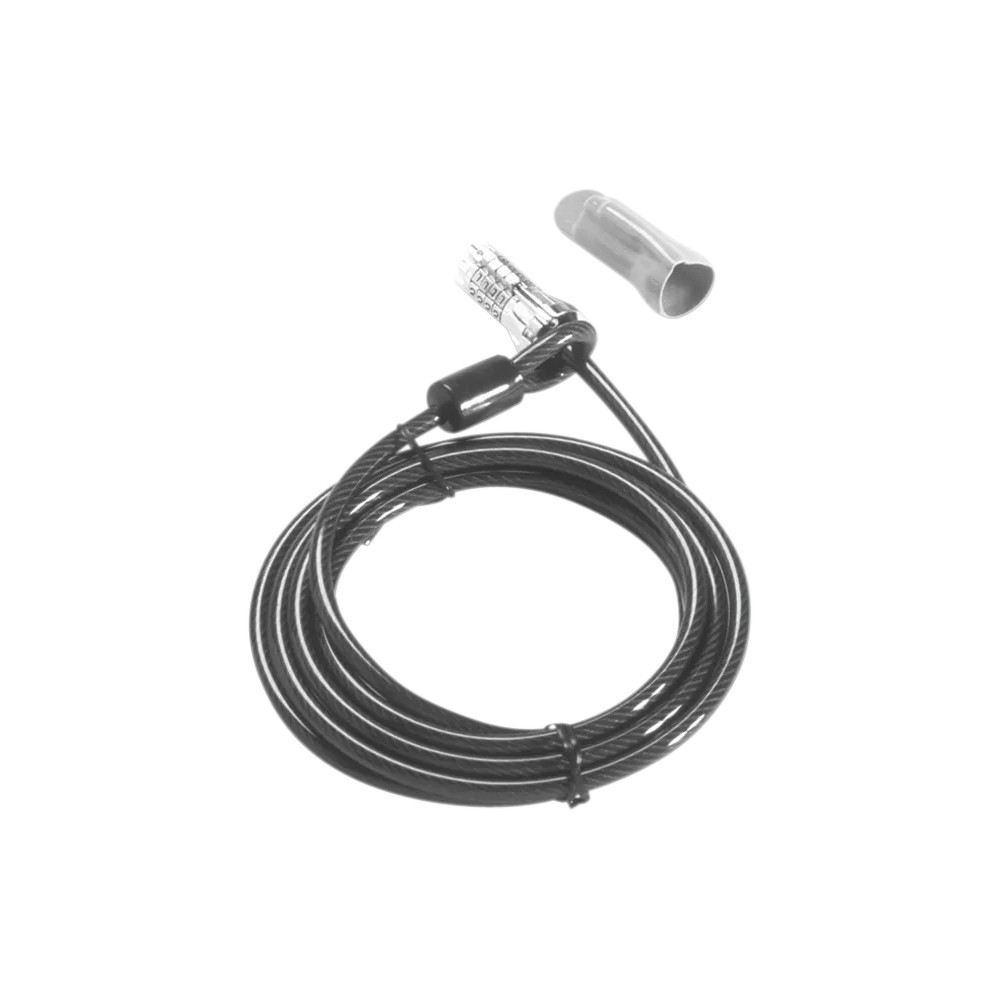 Multi-Purpose Heavy Duty Cable Lock — 10' (305 cm), 10 mm (3/8"), Black