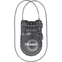 Retractable Cable Combination Lock — 91 cm (36"), 3 mm (1/8")