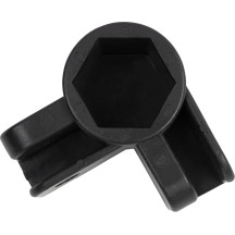 Herraje de repuesto para toldo 10' x 15' — 10' x 15', Negro