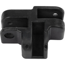 Replacement 10' x 15' Canopy Hardware — Crosspiece Fitting, black