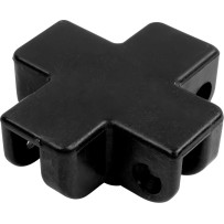 Repuesto de herrajes para toldo 10' x 10' — Pieza inferior, negro