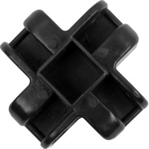 Replacement 10' x 10' Canopy Hardware — Bottom fitting, Black