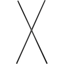 Repuesto de herrajes para toldo 10' x 10' — negro