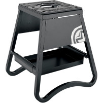 Soporte para bicicleta de aluminio — 43 cm (17\"), negro