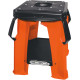 Soporte para moto — 30,5 cm, Naranja