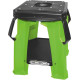 Soporte para moto — 30,5 cm (12 in) de largo, 30,5 cm (12 in) de ancho, verde