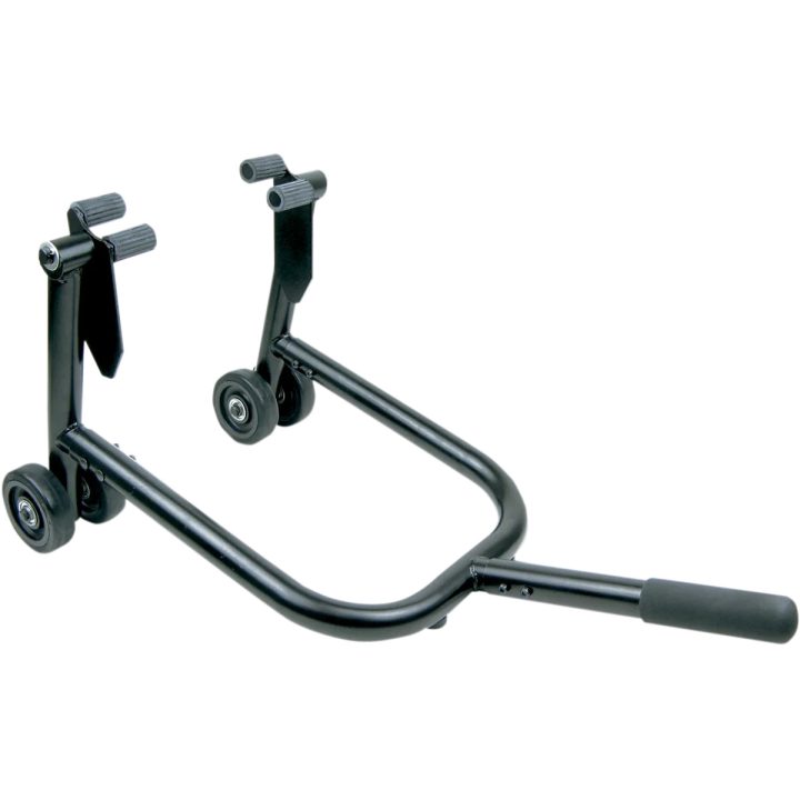 Front Sport Bike Stand — 28.5 cm (11-1/4\"), black powder-coated