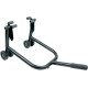 Front Sport Bike Stand — 28.5 cm (11-1/4\"), black powder-coated