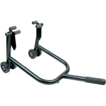Front Sport Bike Stand — 28.5 cm (11-1/4"), black powder-coated