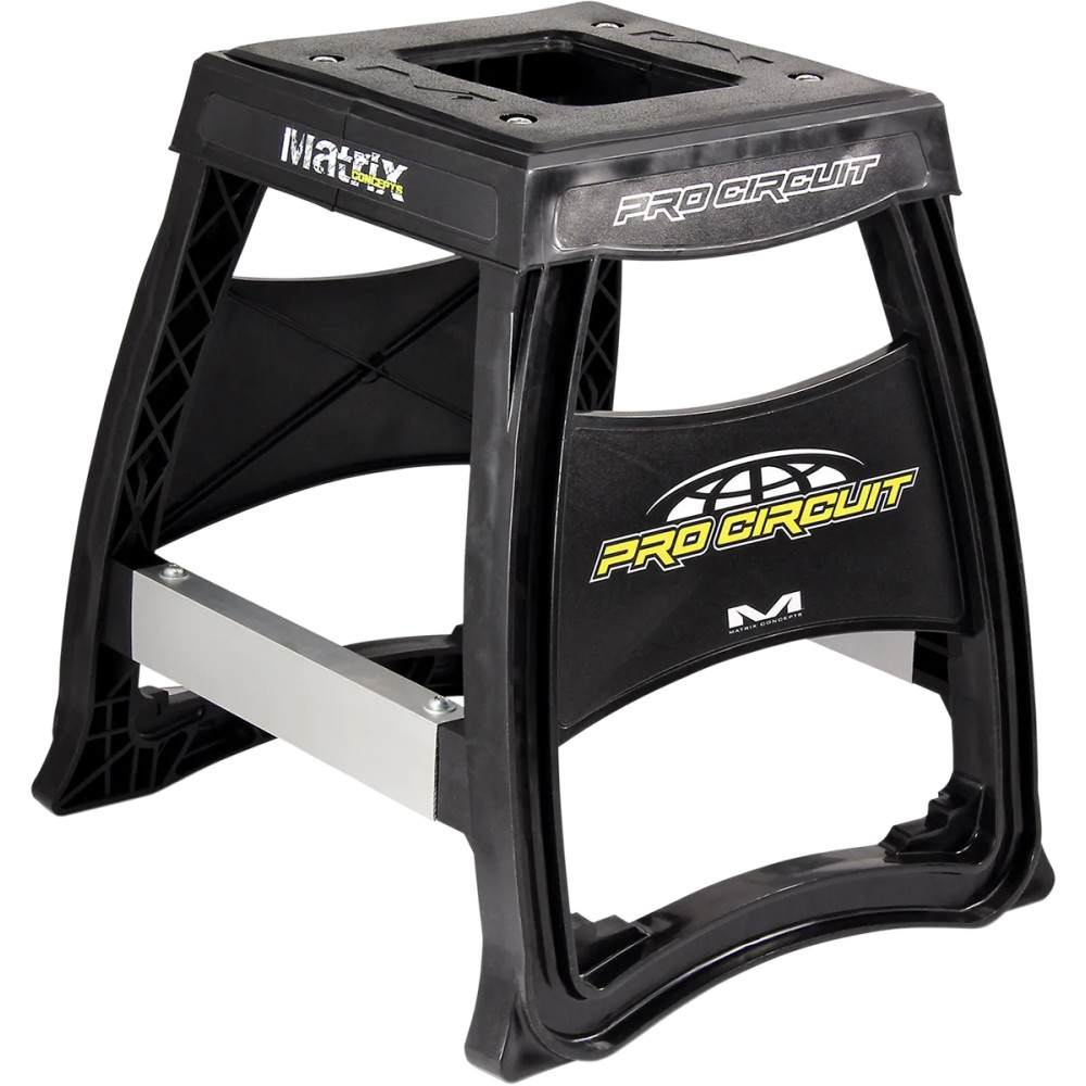 Matrix Concepts™ Bike Stand — 42 cm height, center mount, Black