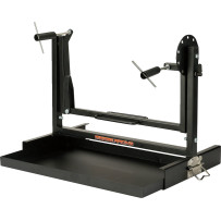 Engine Stand — Black powder-coated steel