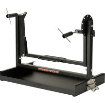 Engine Stand — Black powder-coated steel