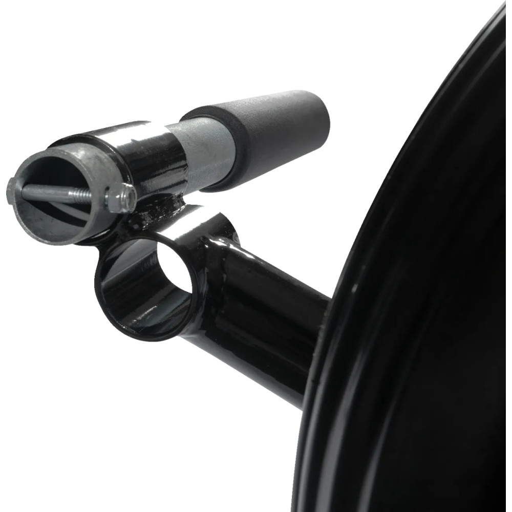 Big Wheel Shop Dolly — Black, Steel