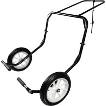 Big Wheel Shop Dolly — Black, Steel