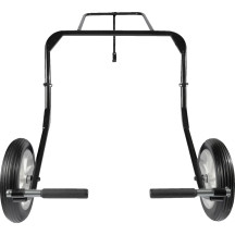 Big Wheel Shop Dolly — Black, Steel
