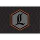 REVO ARC Reservoir Decal — Black, Orange, Pair