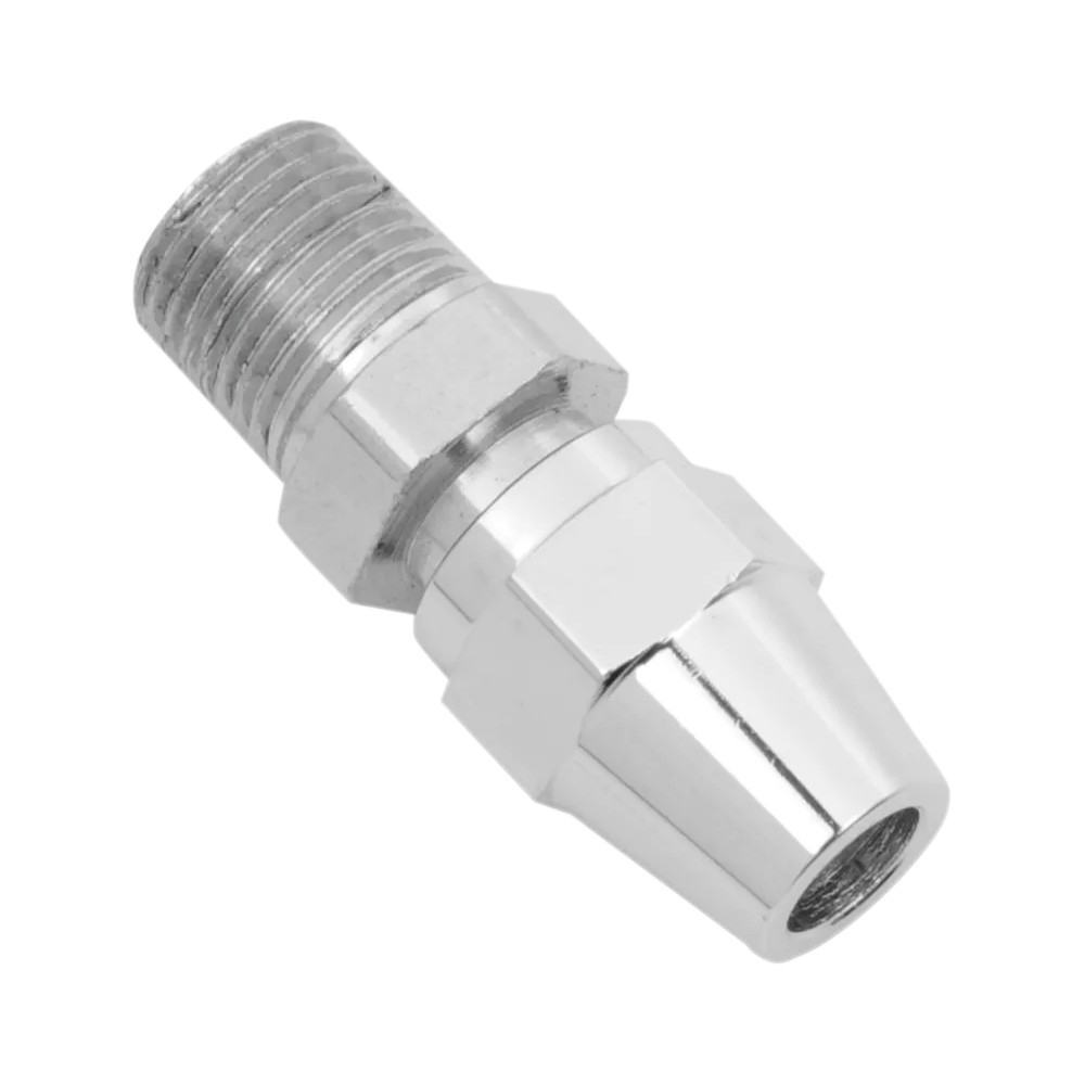Pro System II Fitting — 1/8" NPT male, Chrome