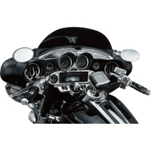 Stereo Accent — Black, Chrome