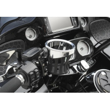 Brake/Clutch Perch Mount — 1-1/16"–1-11/16" center-to-center, Black