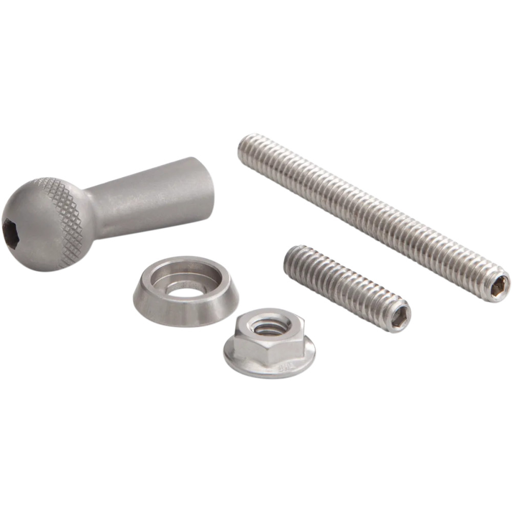 Universal Bolt Mount — Chrome, ball mount