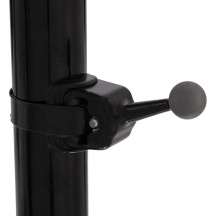 Universal Ball Mount for Tubes — Black