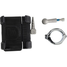 Smartphone/GPS Holder with Mount — 31.8 mm clamp, handlebar mount