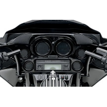 Hog-Pod Dash Trim/Tweeter Pod — 38.1 mm (1-1/2 in), 50 W, Satin Black