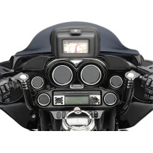 Hog-Pod Dash Trim/Tweeter Pod — 38.1 mm (1-1/2 in), 50 W, Satin Black