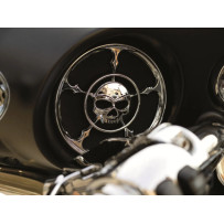 Front Speaker Accents — Front mount, 2 speakers, Chrome