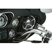 Front Speaker Accents — Front mount, 2 speakers, Chrome