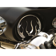 Front Speaker Accents — Chrome, 2 speakers