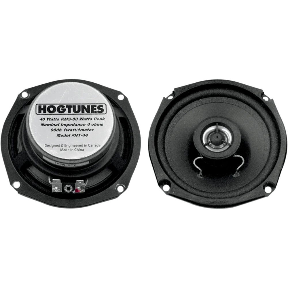 Replacement Speakers for '85-'96 Dressers — 108 mm (4-1/4"), 40 W RMS, pair, black