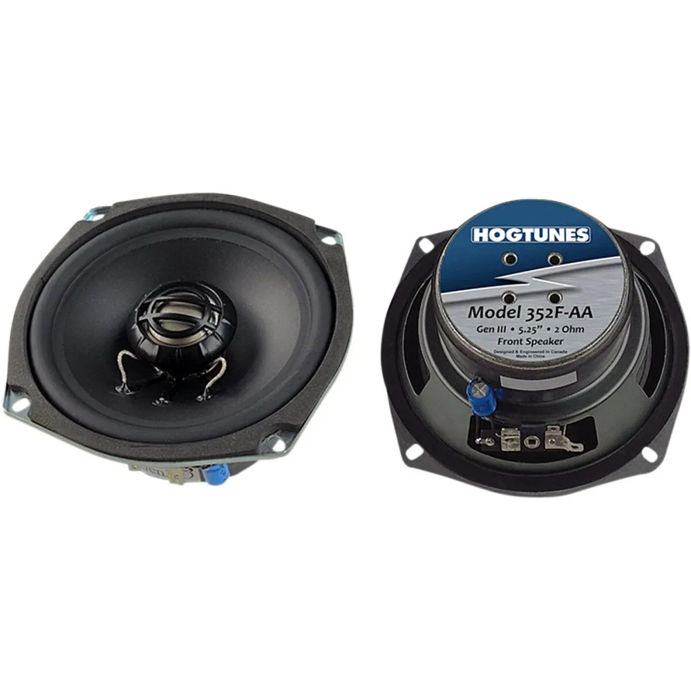 Gen3 5.25" Replacement Speakers — 5.25" (133 mm), 1" tweeter, 100 W RMS, front, Black